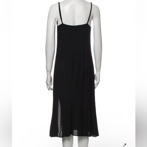 Reformation Classic Black Midi Dress